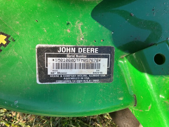 2015 John Deere 60D Mower Deck