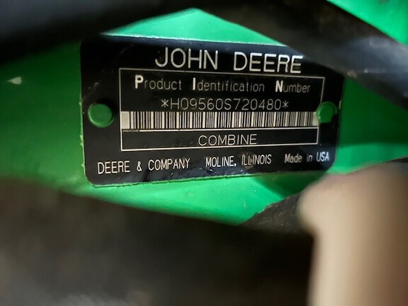 2007 John Deere 9560 STS Combine