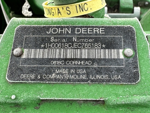 2014 John Deere 618C Header Corn Head