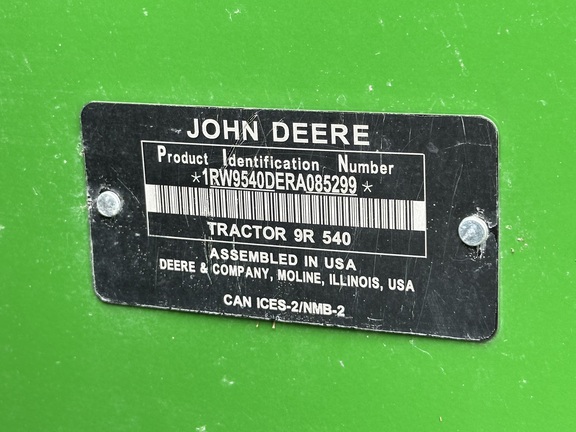 2024 John Deere 9R 540 Tractor 4WD