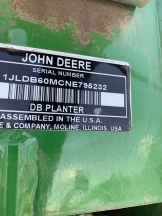 2022 John Deere DB60 Planter