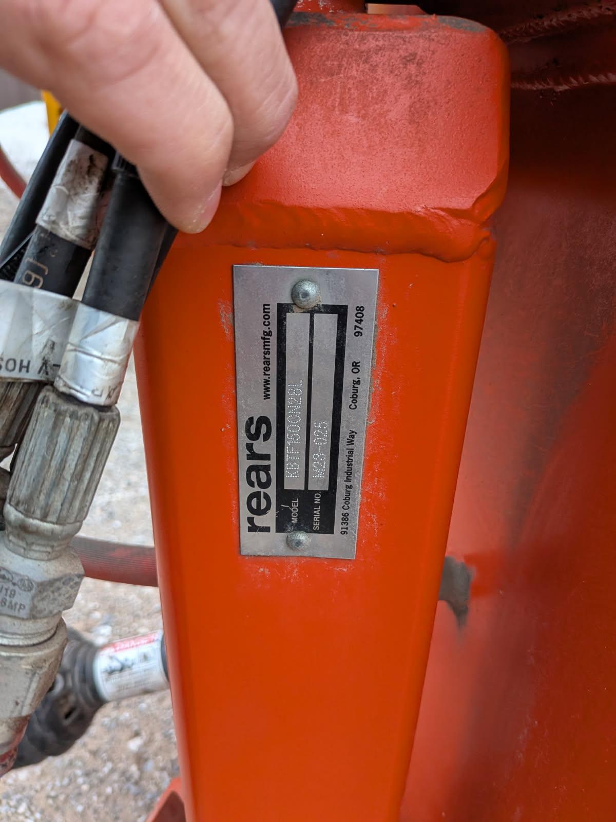 Rears PAK-BLAST Sprayer