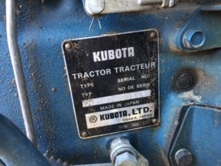 1982 Kubota L275DT Tractor