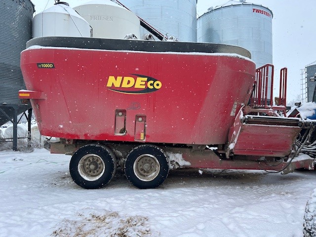 2018 NDE FS1000D Vertical Feed Mixer