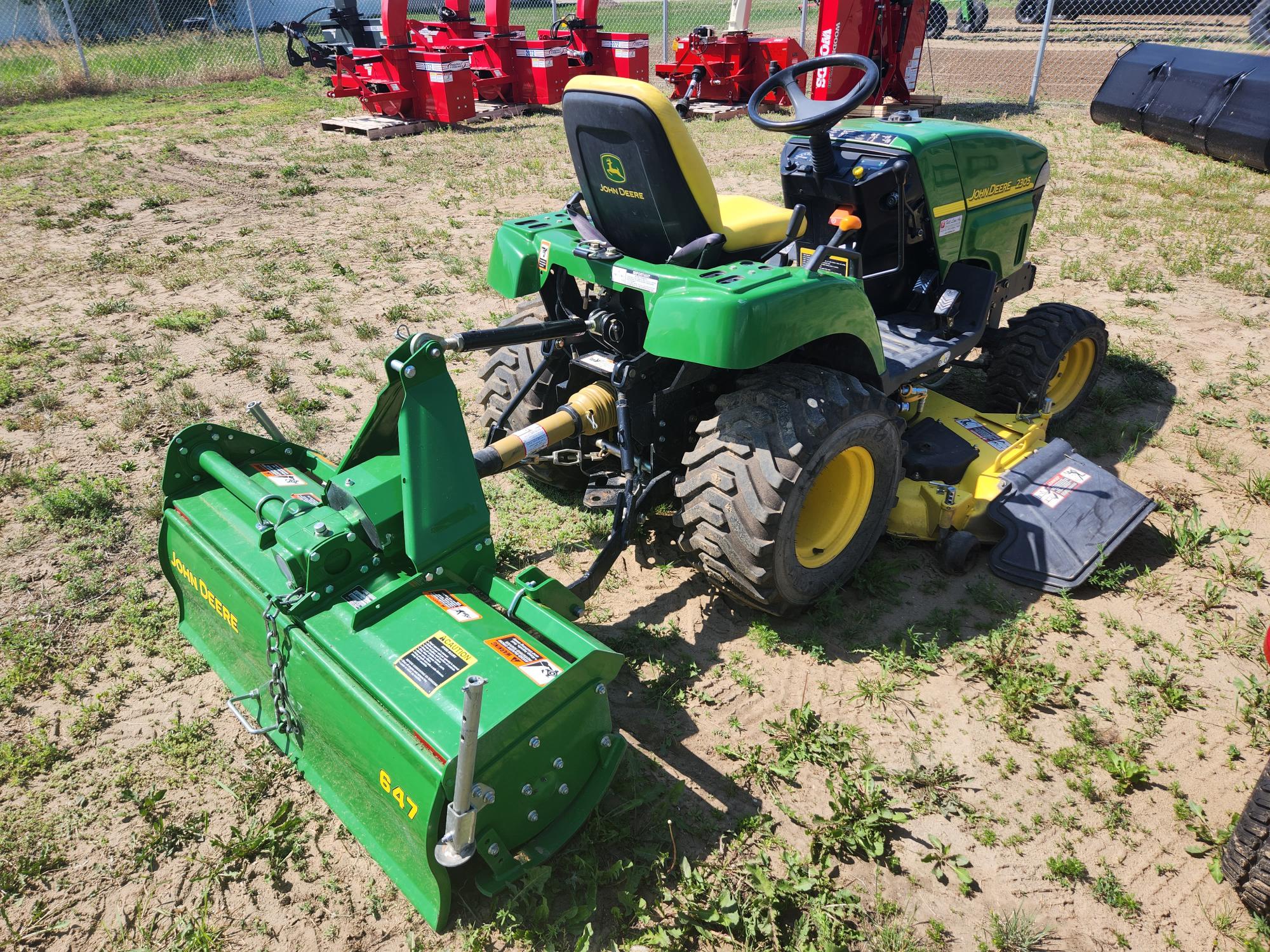 John deere best sale 455 tiller