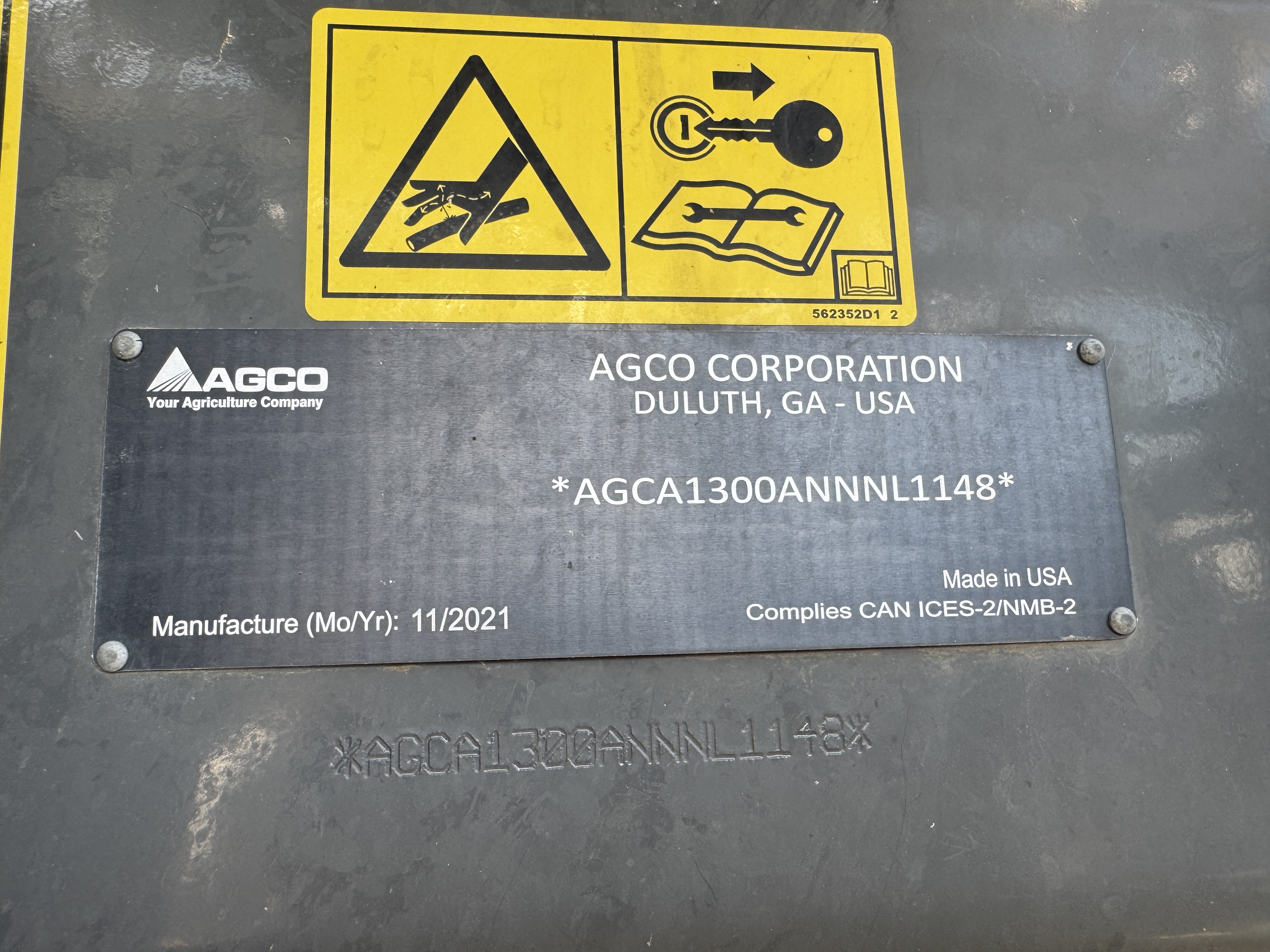 2022 RoGator RG1300C Sprayer/High Clearance