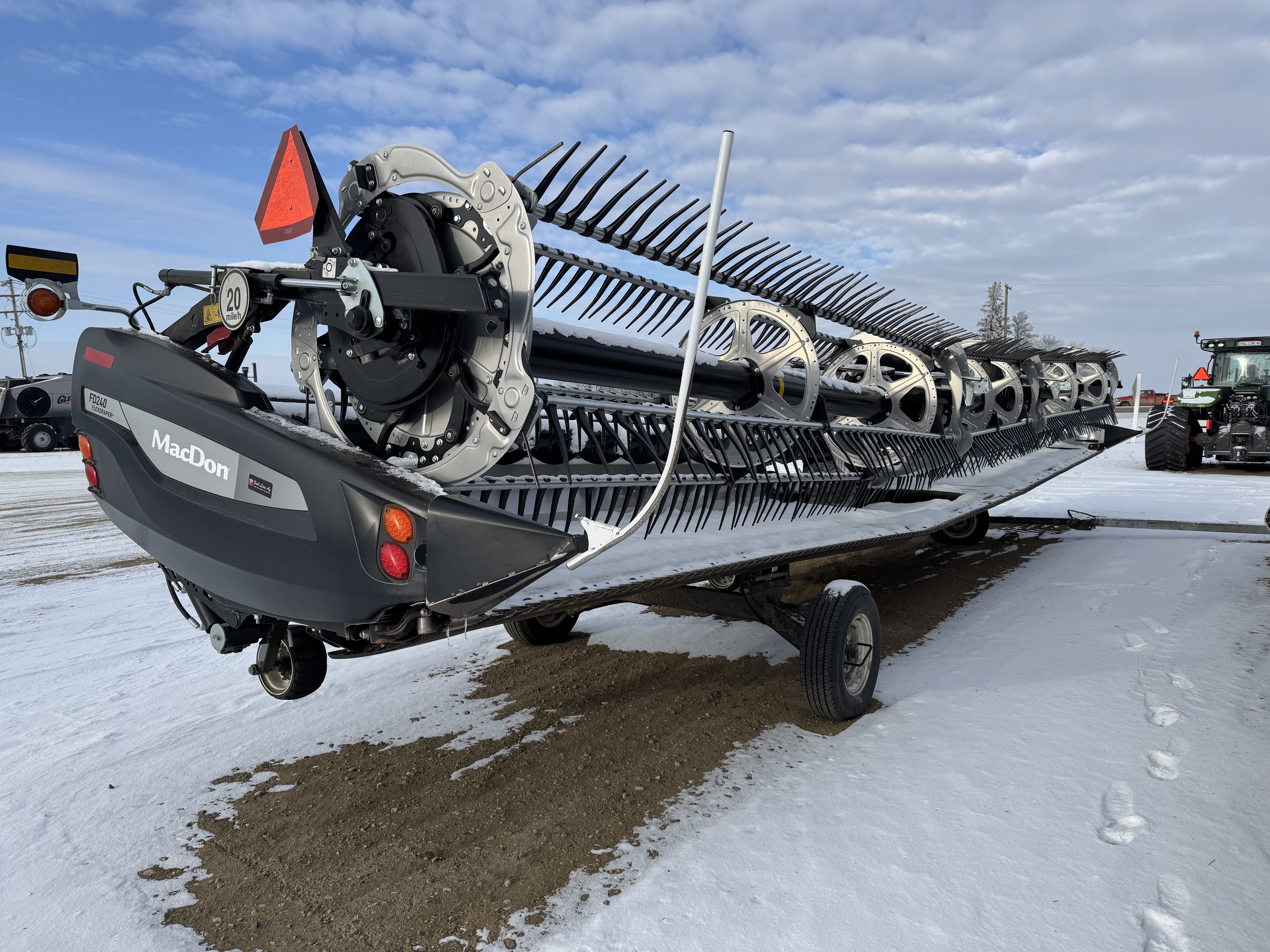 2023 MacDon FD240 Header Combine