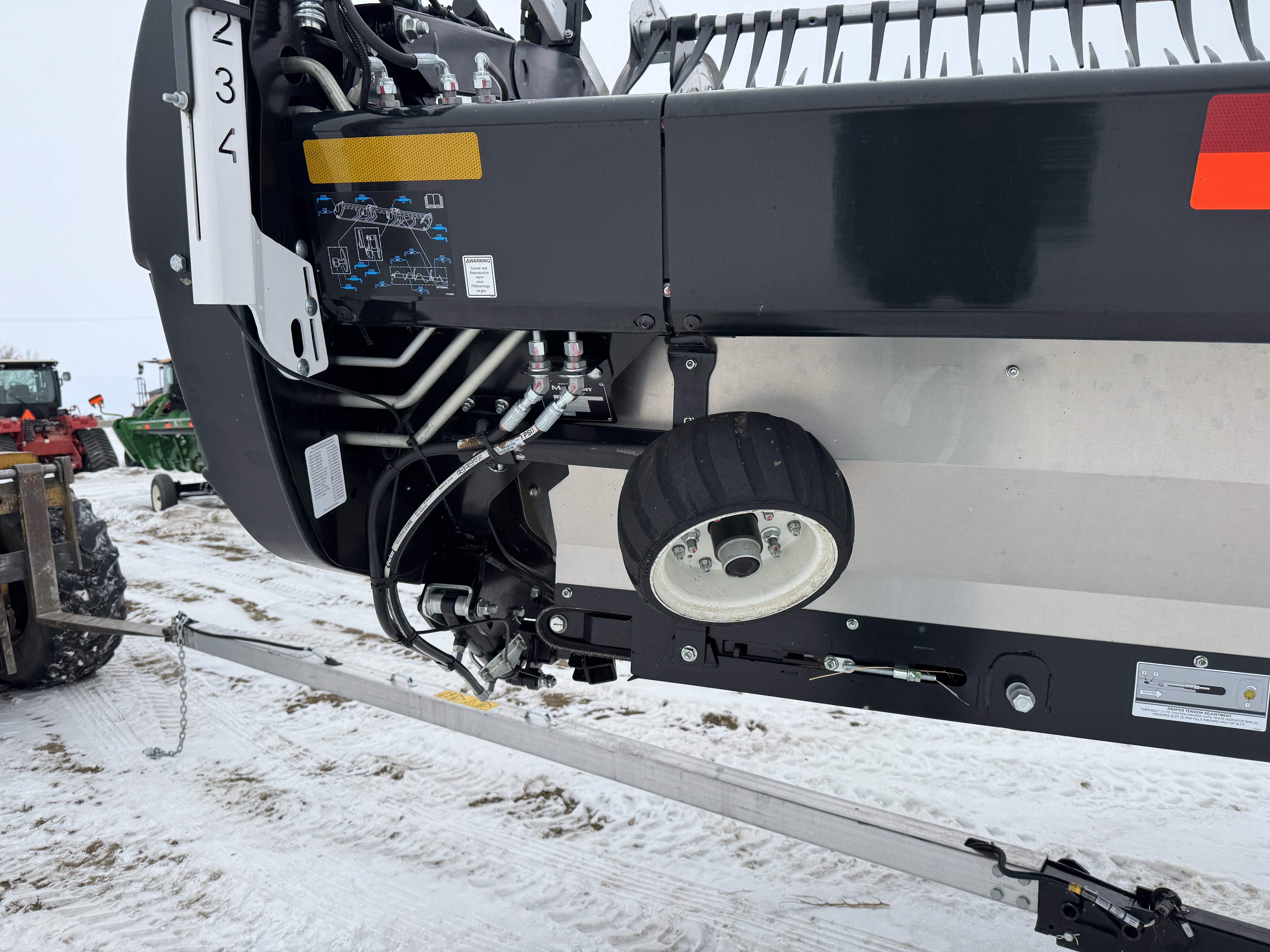 2024 MacDon FD240 Header Combine