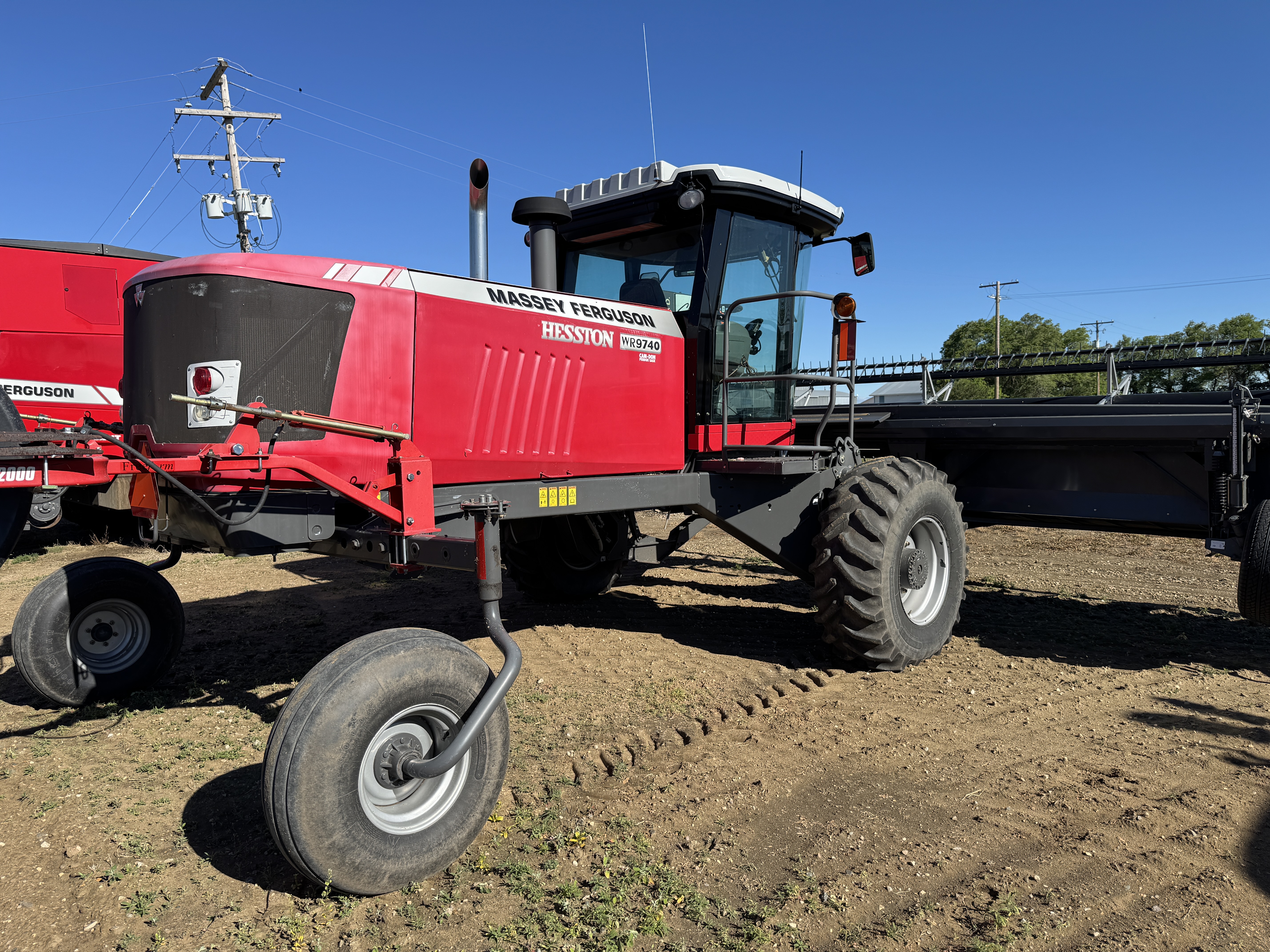 2013 Massey Ferguson WR9740 Windrower