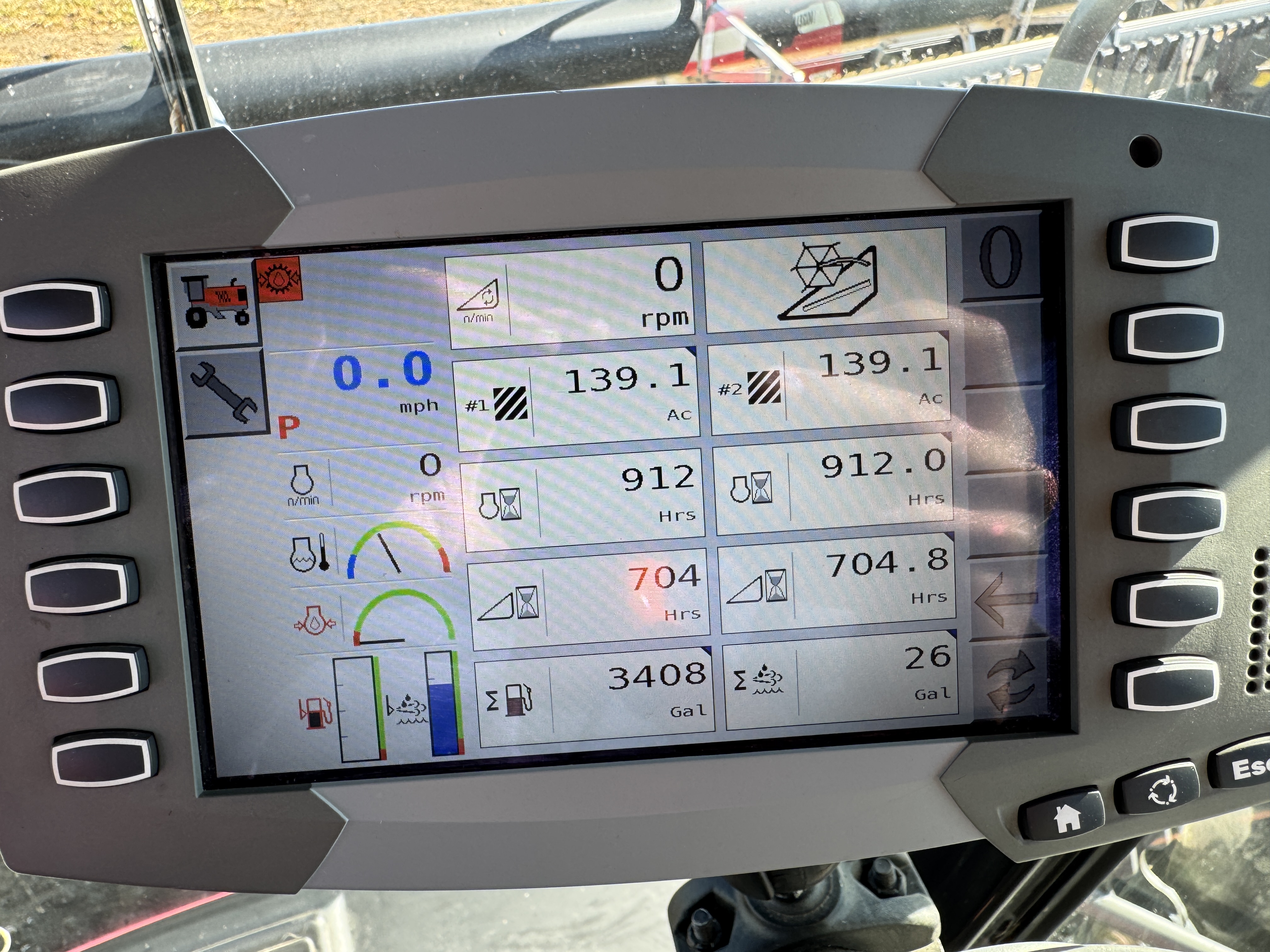 2013 Massey Ferguson WR9740 Windrower