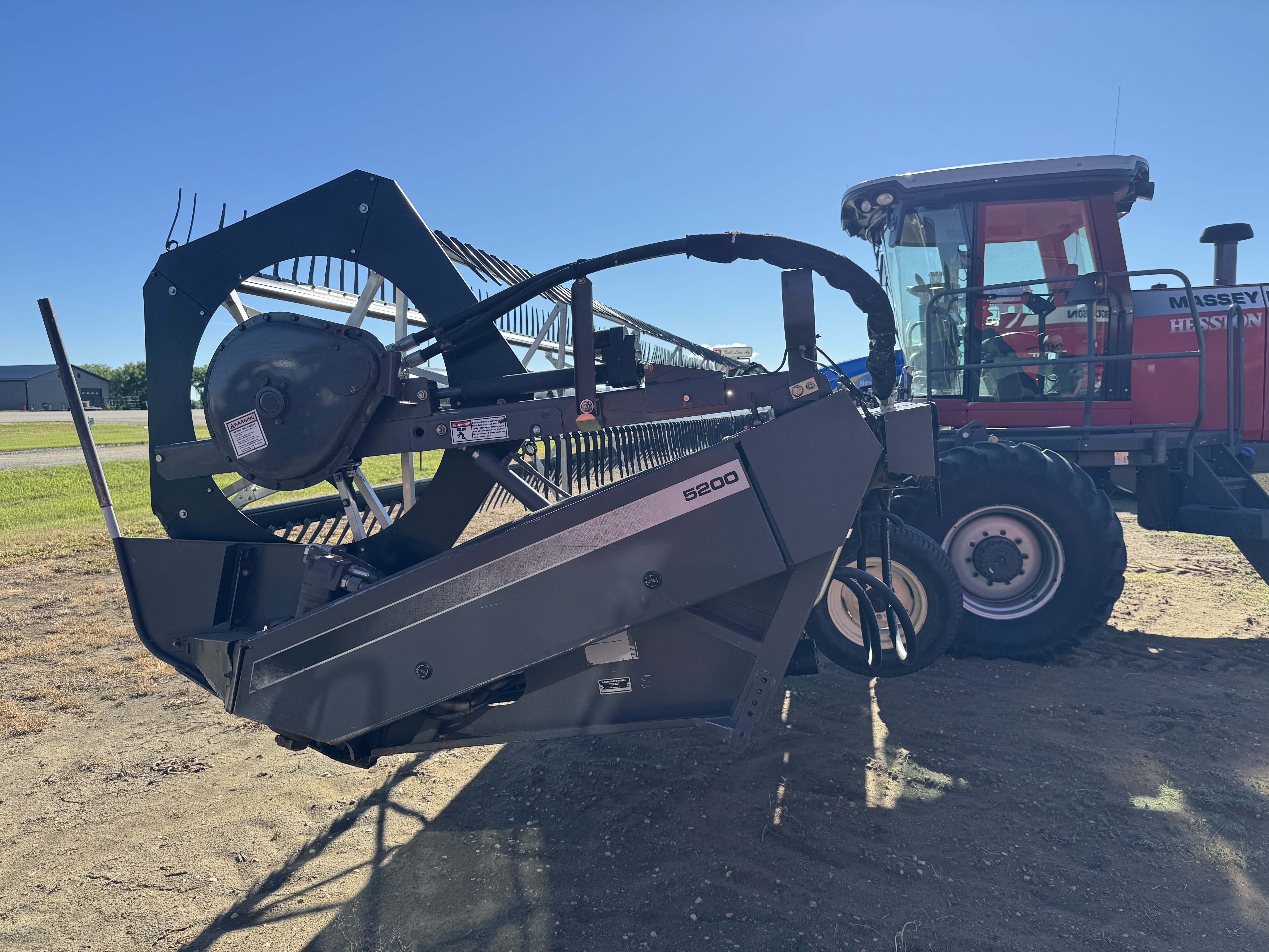 2013 Massey Ferguson WR9740 Windrower