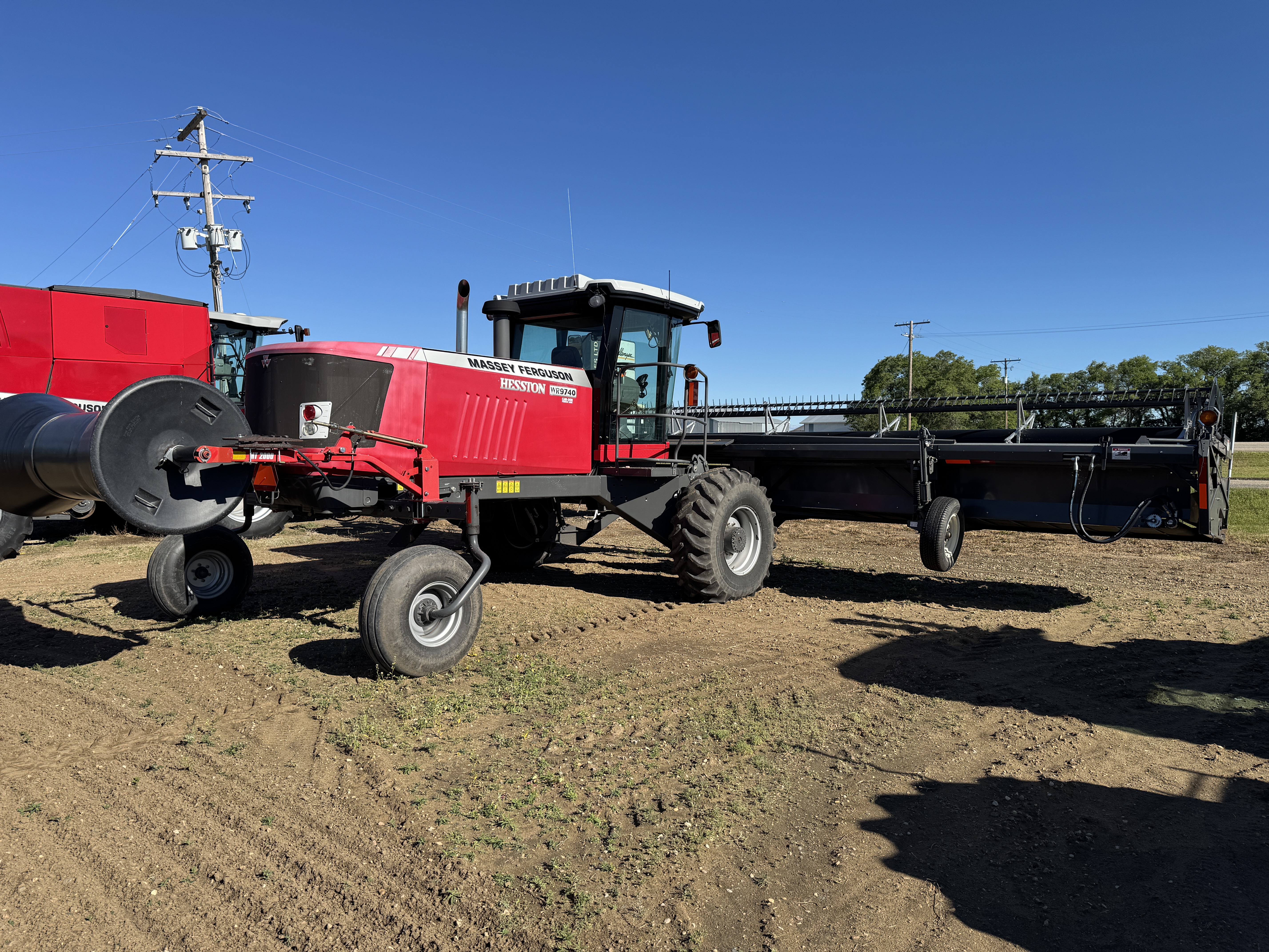 2013 Massey Ferguson WR9740 Windrower
