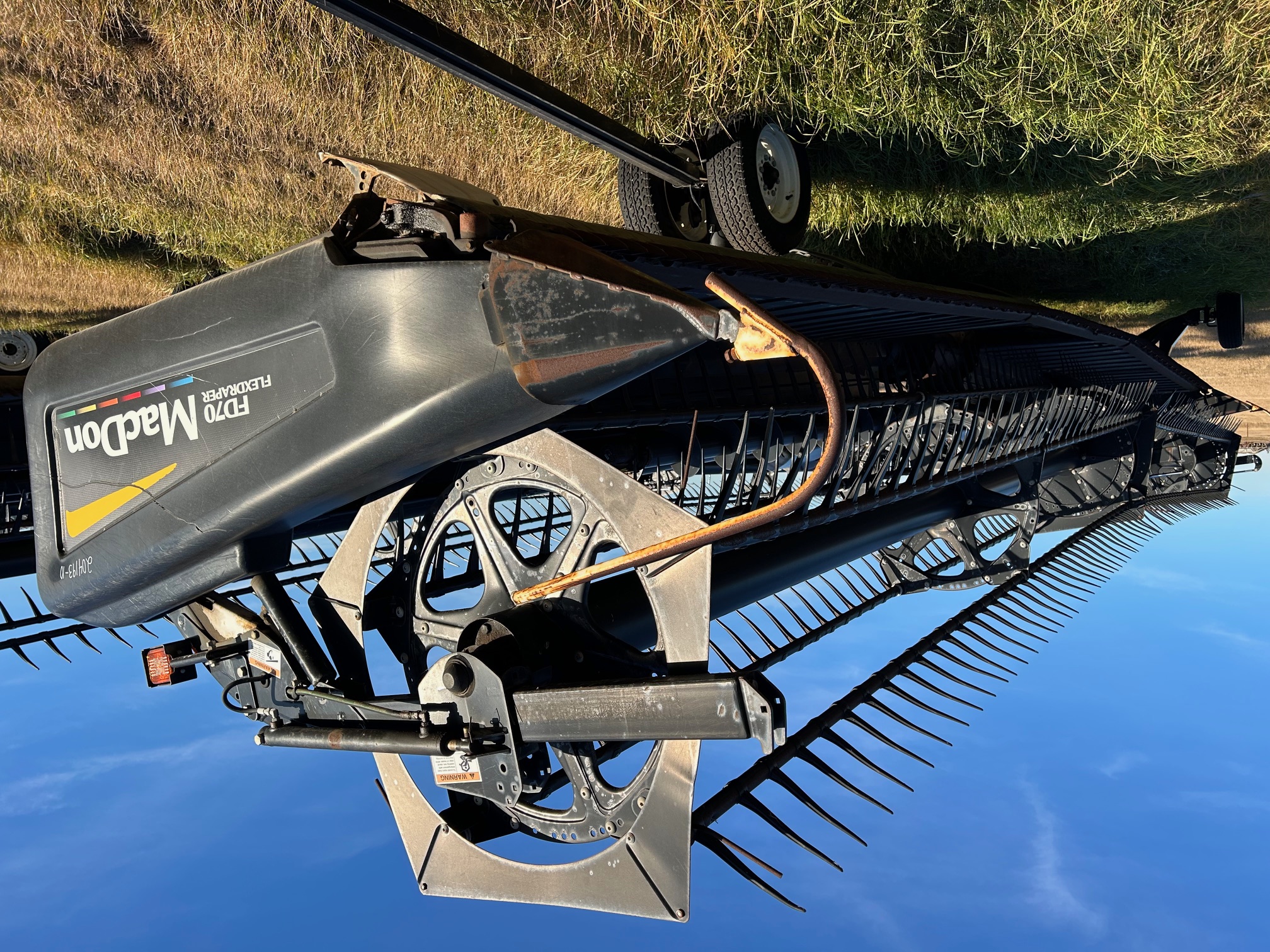 2010 MacDon FD70-40 Header Combine