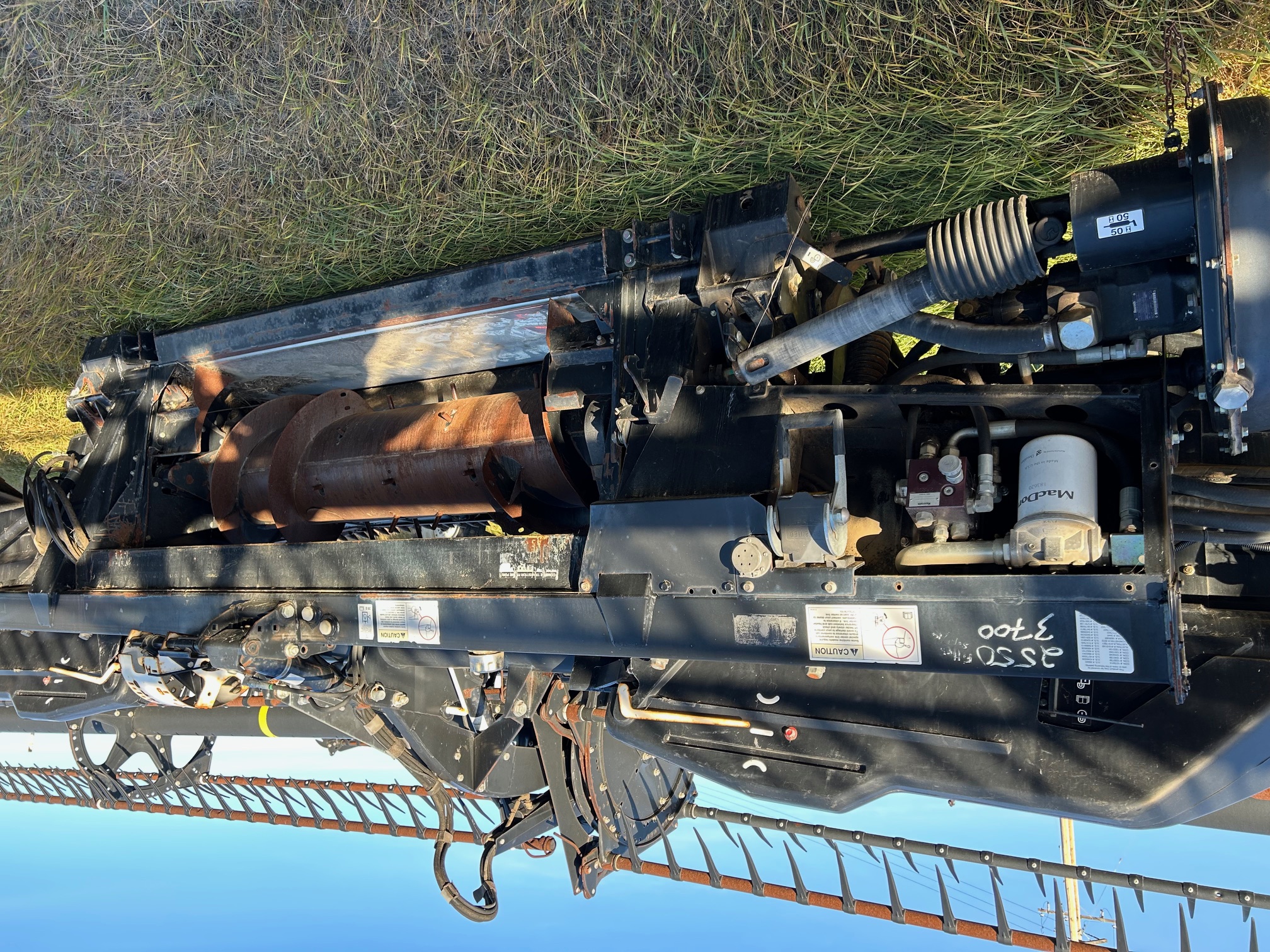 2010 MacDon FD70-40 Header Combine