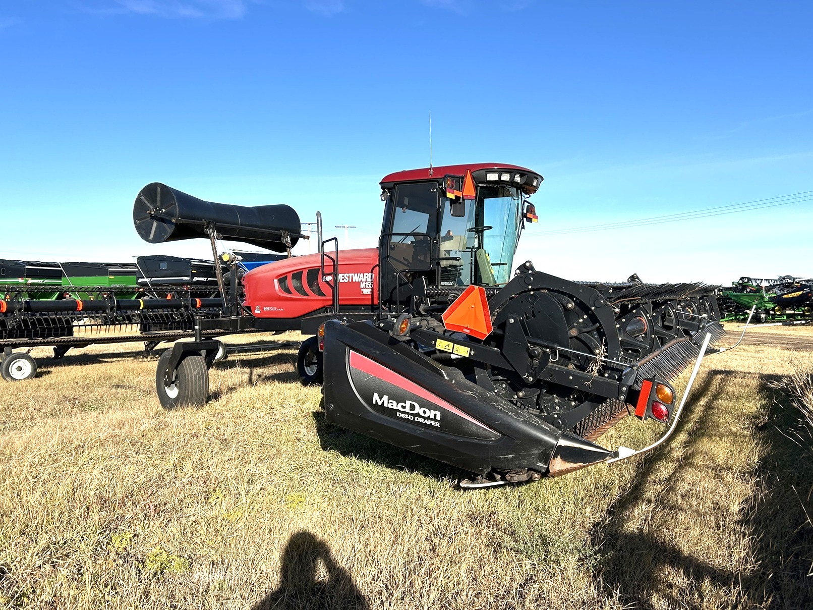2012 MacDon M155 Swather