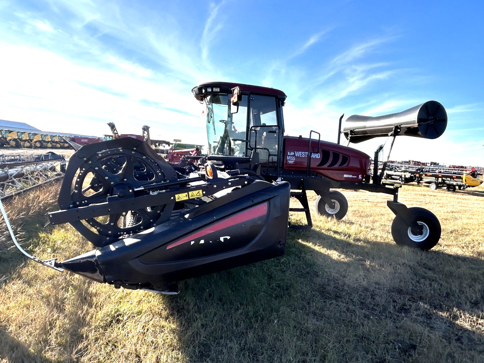 2012 MacDon M155 Swather