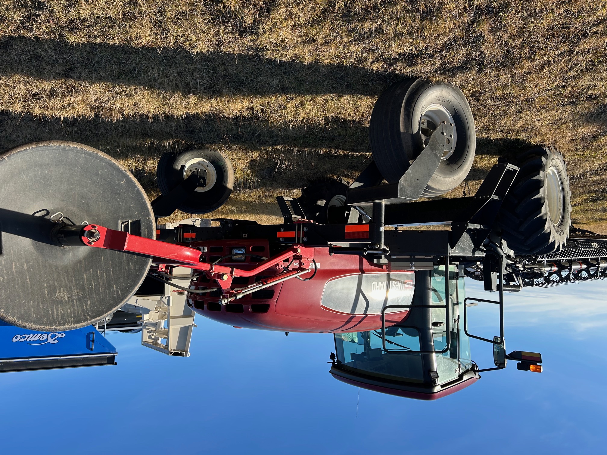 2011 MacDon M150 Windrower