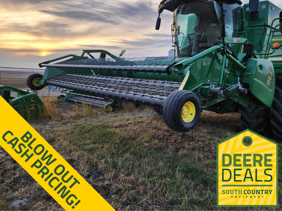 2019 John Deere 615P Header Combine