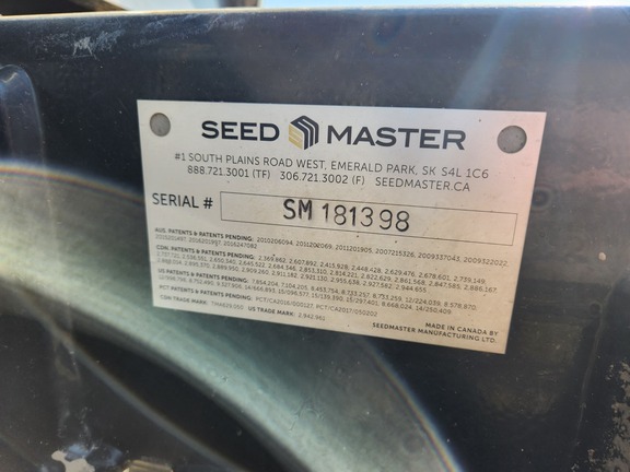 2018 Seed Master 70-12TXB Air Seeder