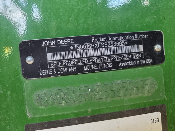 2025 John Deere 616R Sprayer/High Clearance