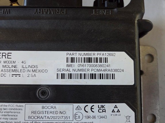 2024 John Deere 021TPC Precision Ag