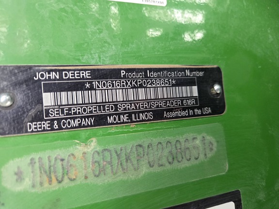 2023 John Deere 616R Sprayer/High Clearance