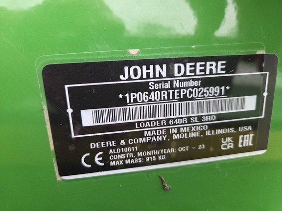2023 John Deere 6155M Tractor