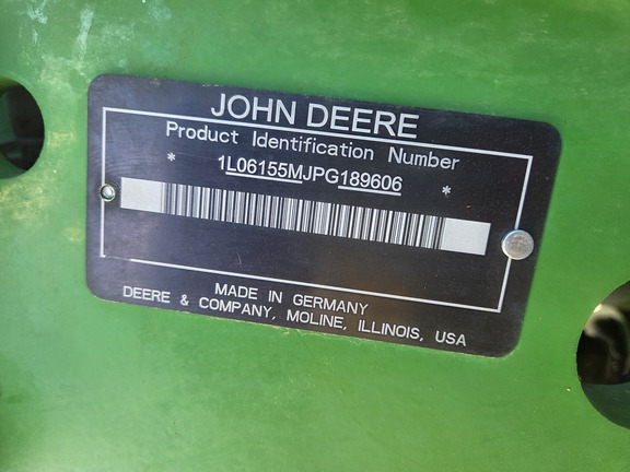 2023 John Deere 6155M Tractor
