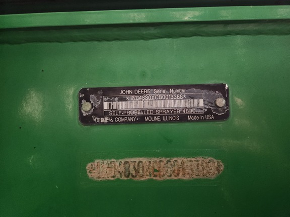 2011 John Deere 4830 Sprayer/High Clearance