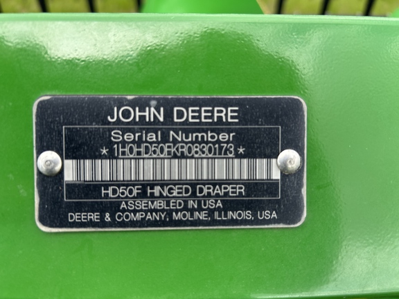 2024 John Deere HD50F Header Combine