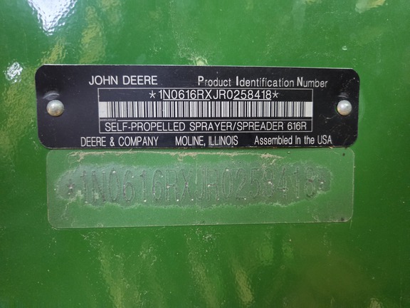2025 John Deere 616R Sprayer/High Clearance