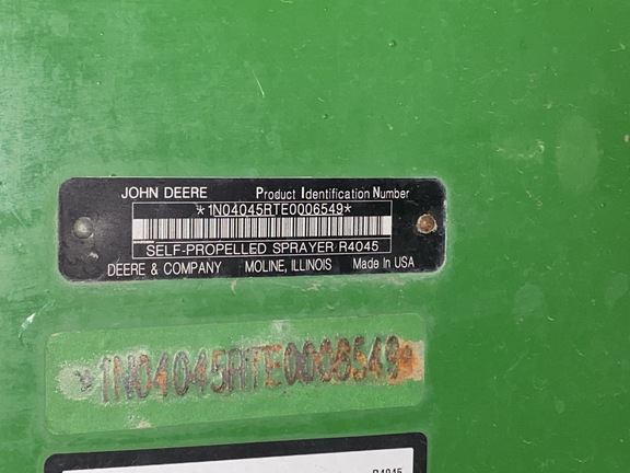 2015 John Deere R4045 Sprayer/High Clearance