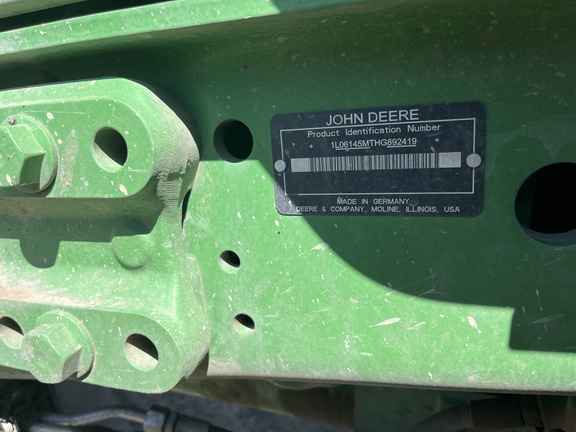 2017 John Deere 6145M Tractor