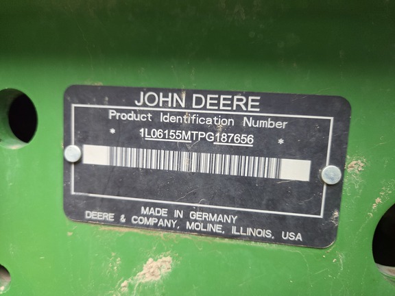 2023 John Deere 6155M Tractor