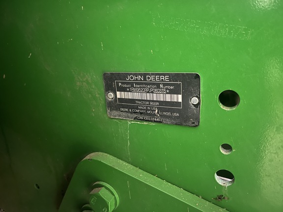2018 John Deere 9520R Tractor 4WD