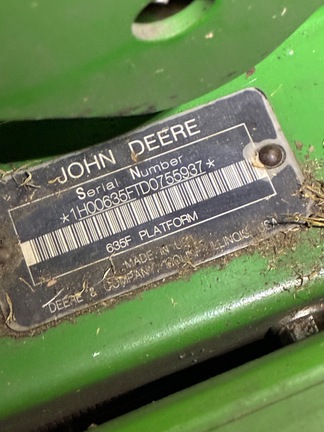 2013 John Deere 635F Header Combine