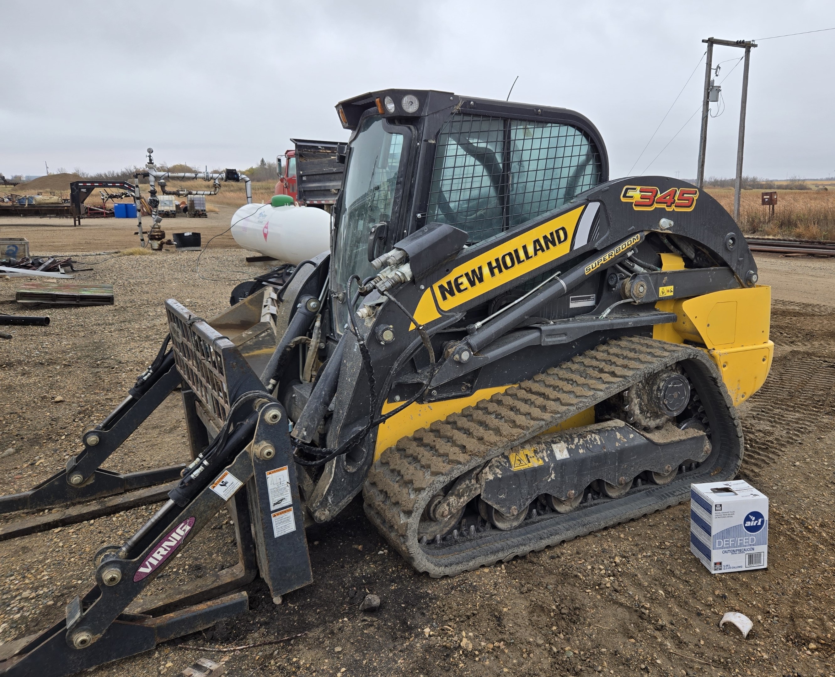 2021 New Holland C345 Compact Track Loader