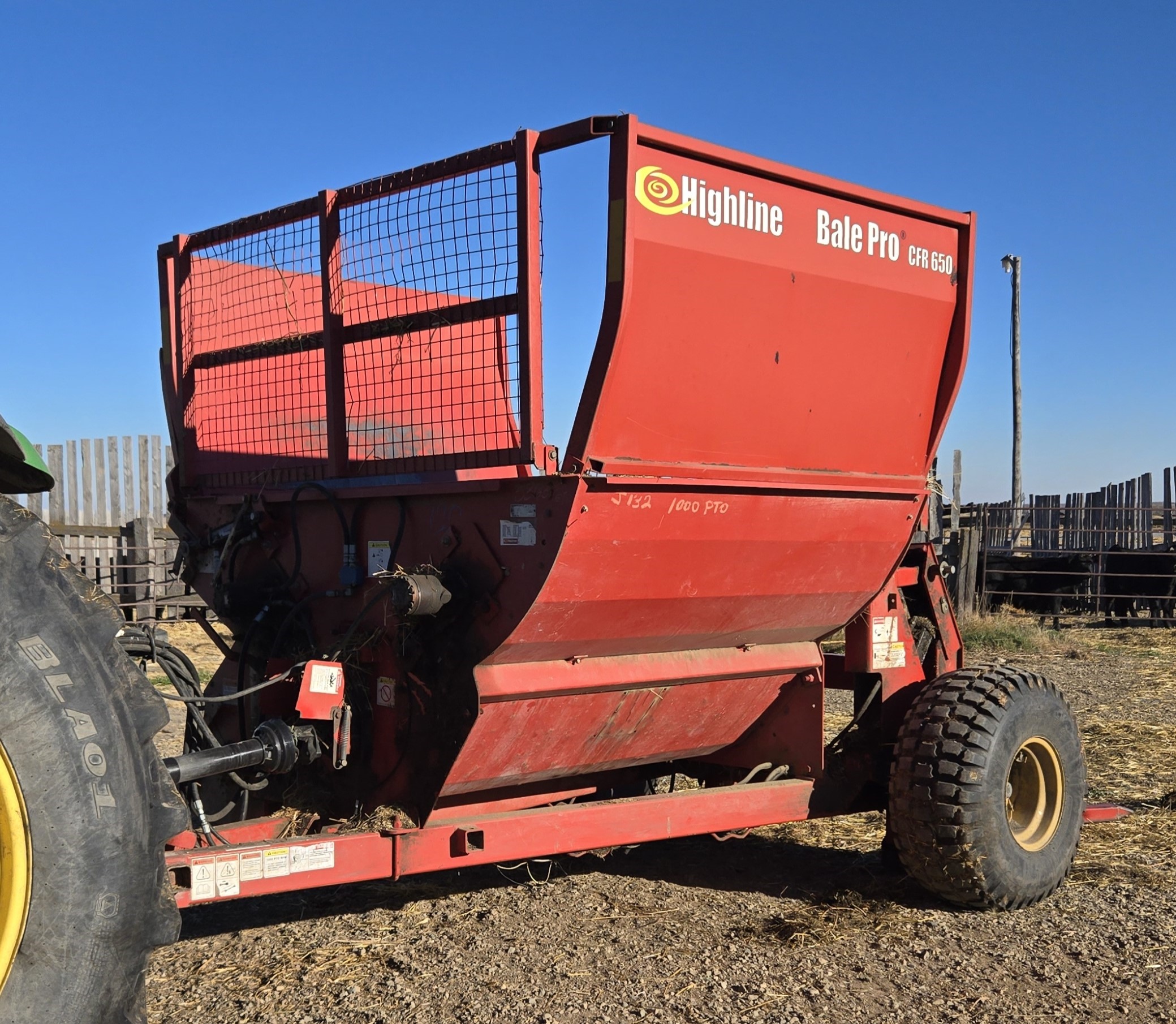 2013 Highline CFR650 Bale Processor