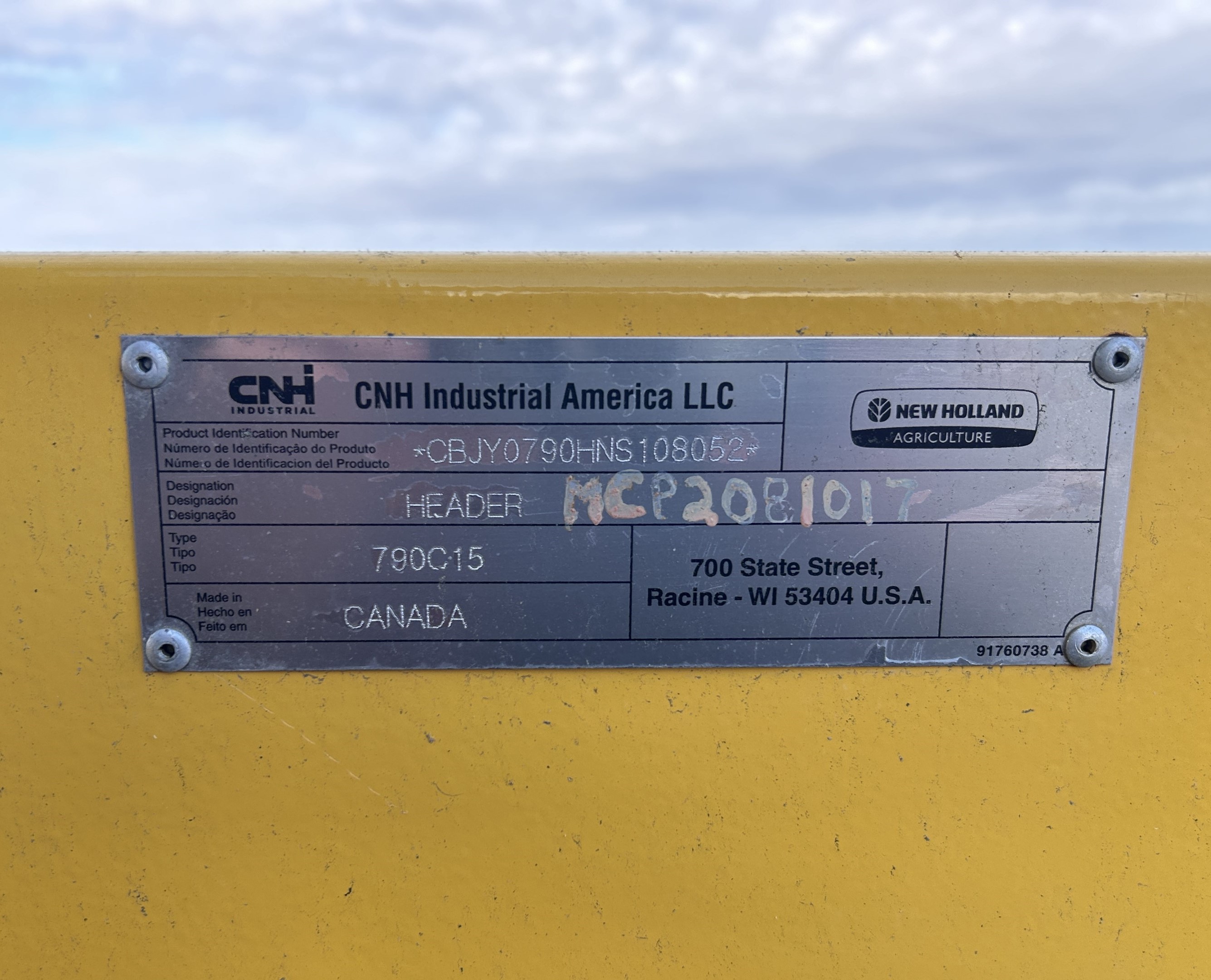 2023 New Holland CR9.90Z Combine