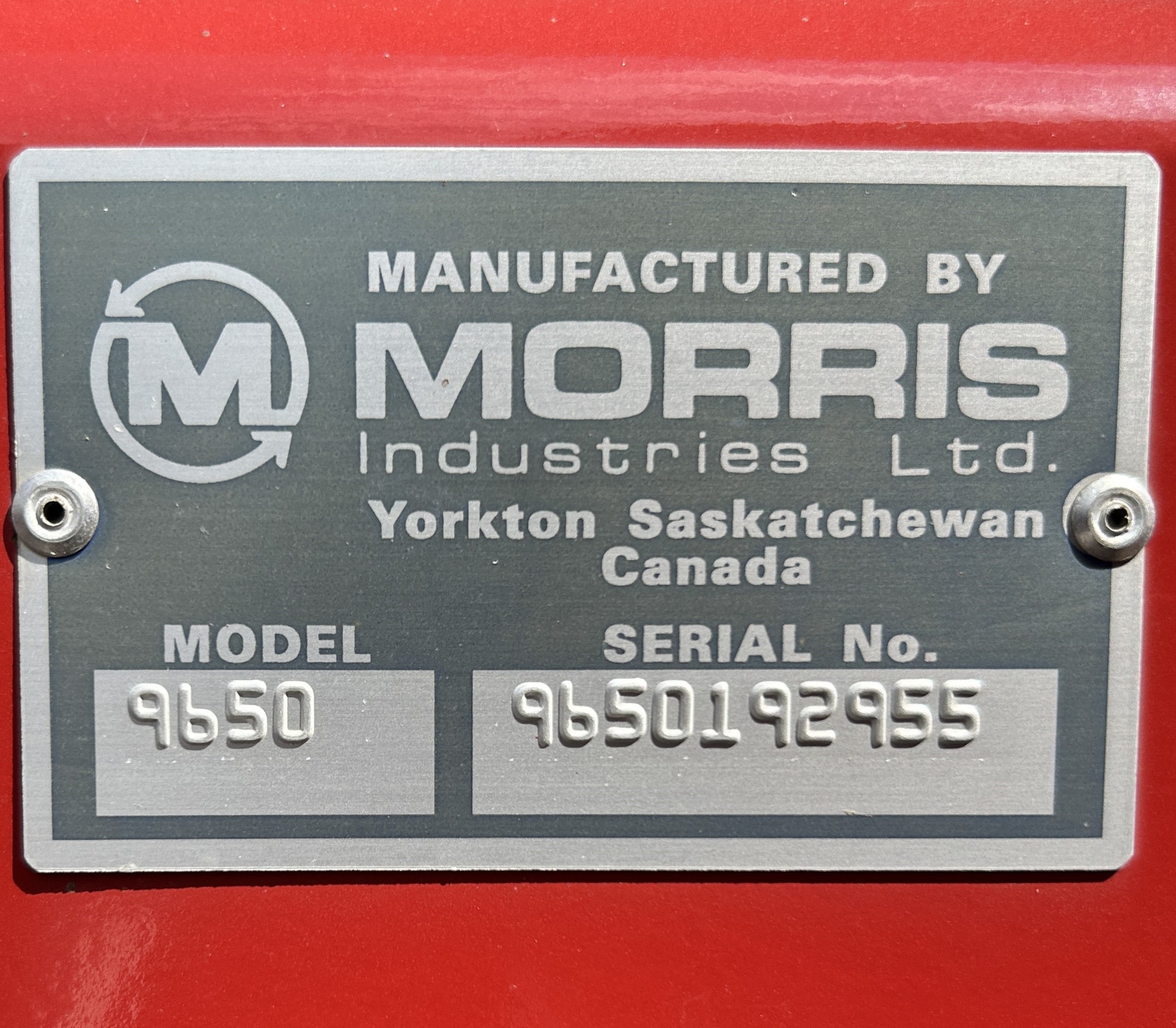 2019 Morris QUANTUM Air Drill