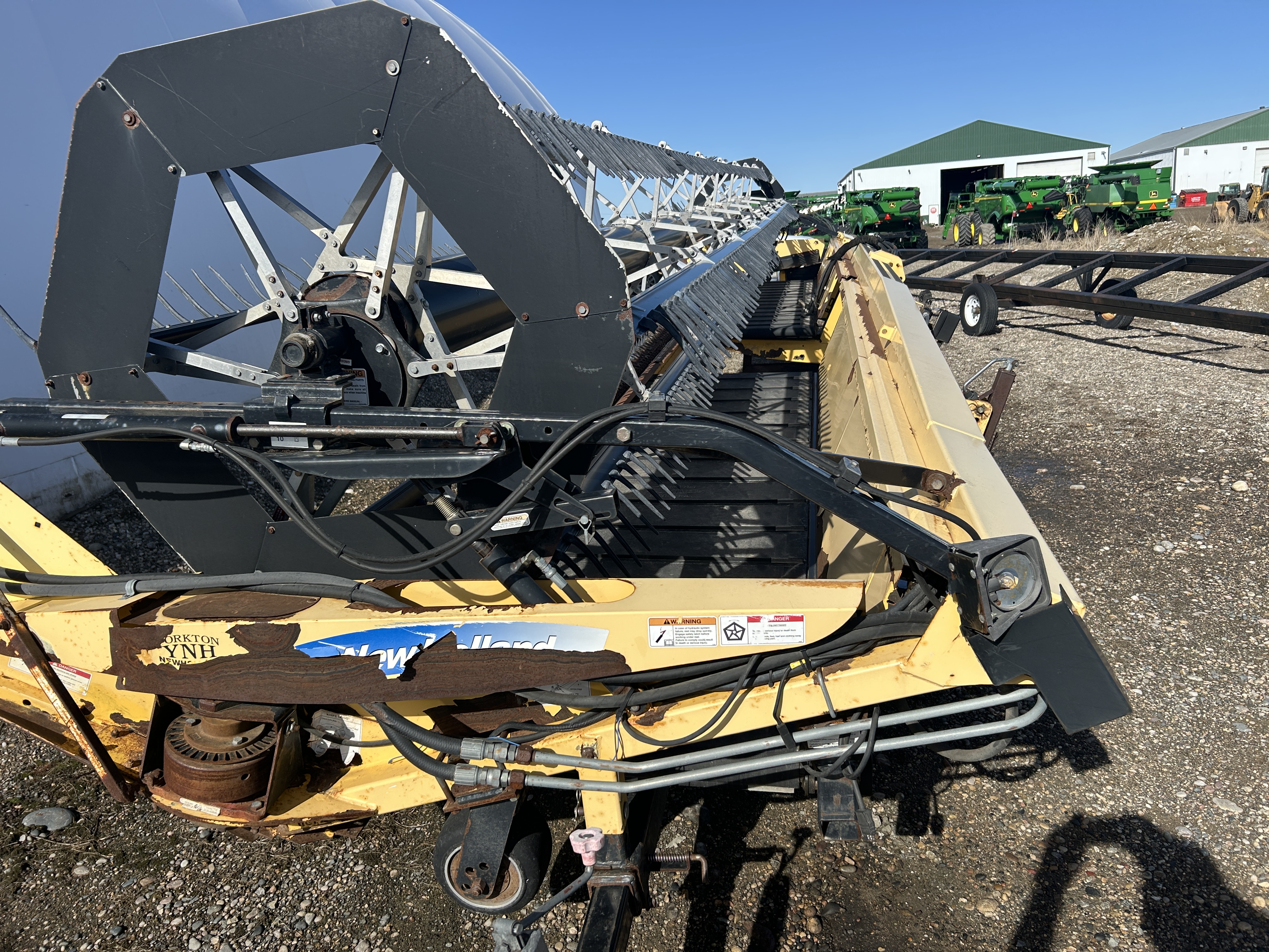 2008 New Holland HB36 Windrower Draper Header