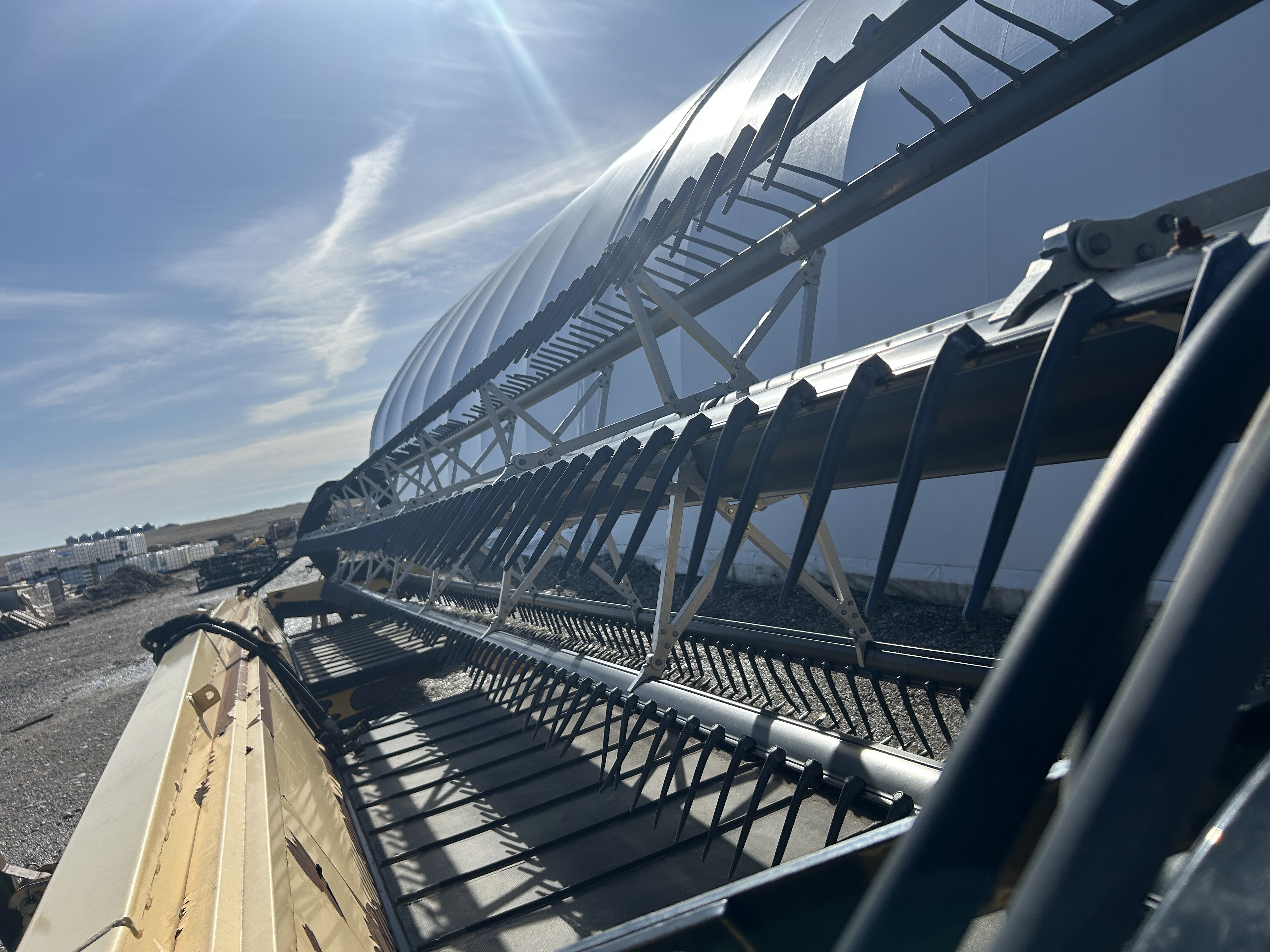 2008 New Holland HB36 Windrower Draper Header