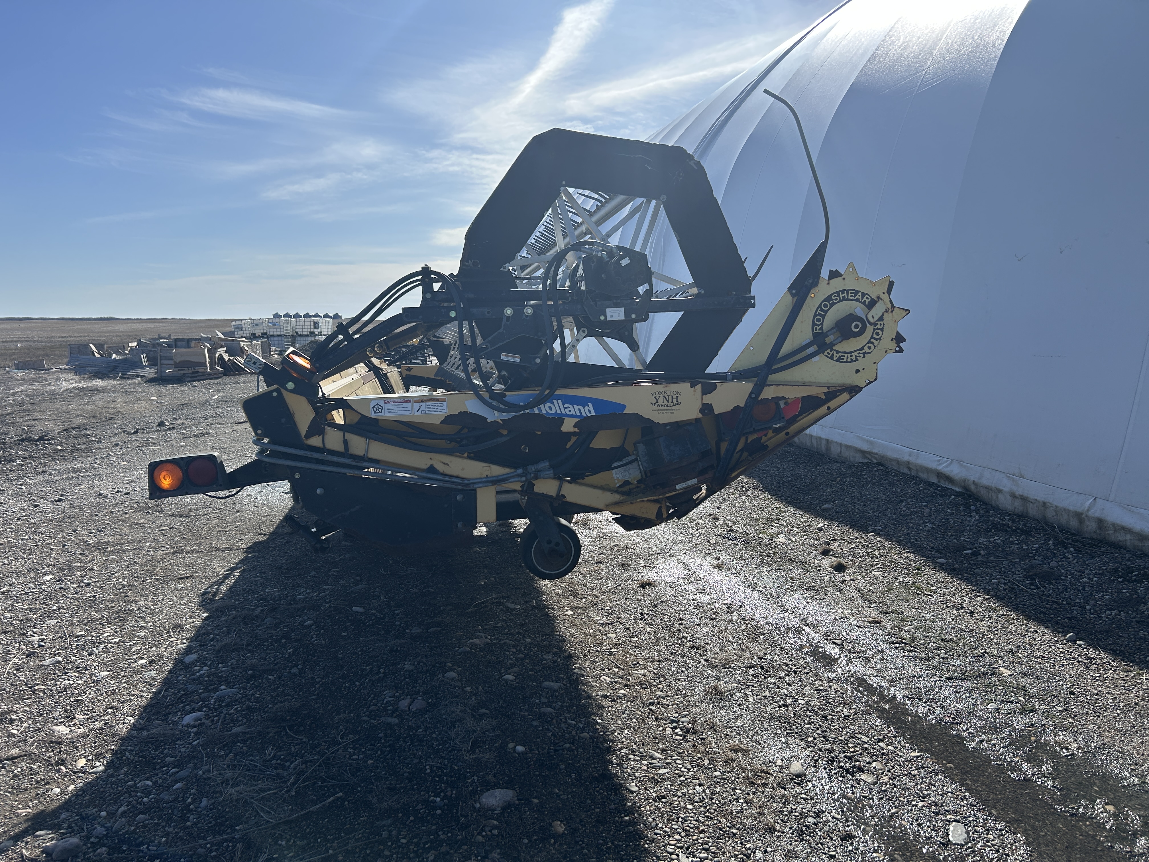 2008 New Holland HB36 Windrower Draper Header