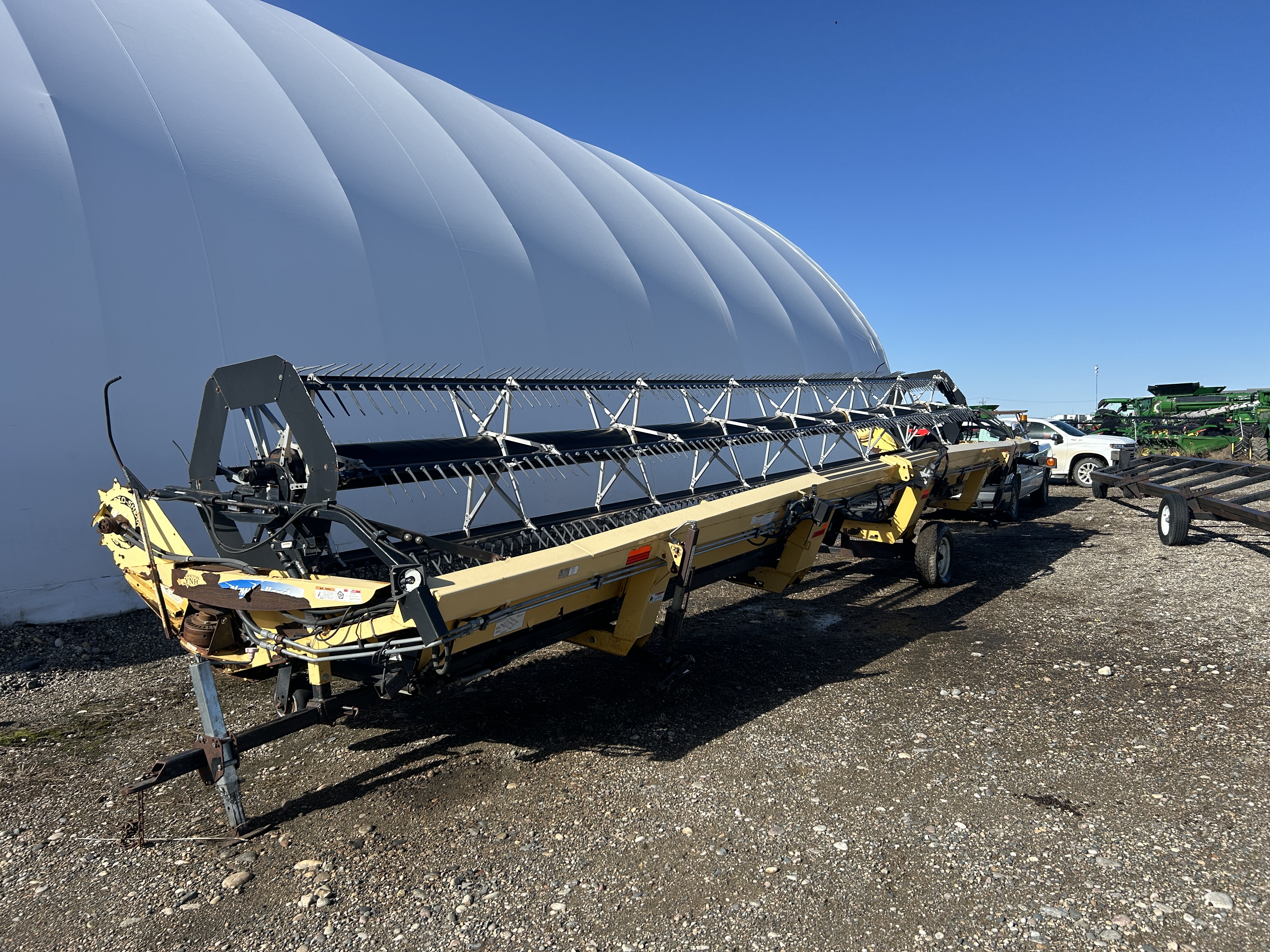 2008 New Holland HB36 Windrower Draper Header