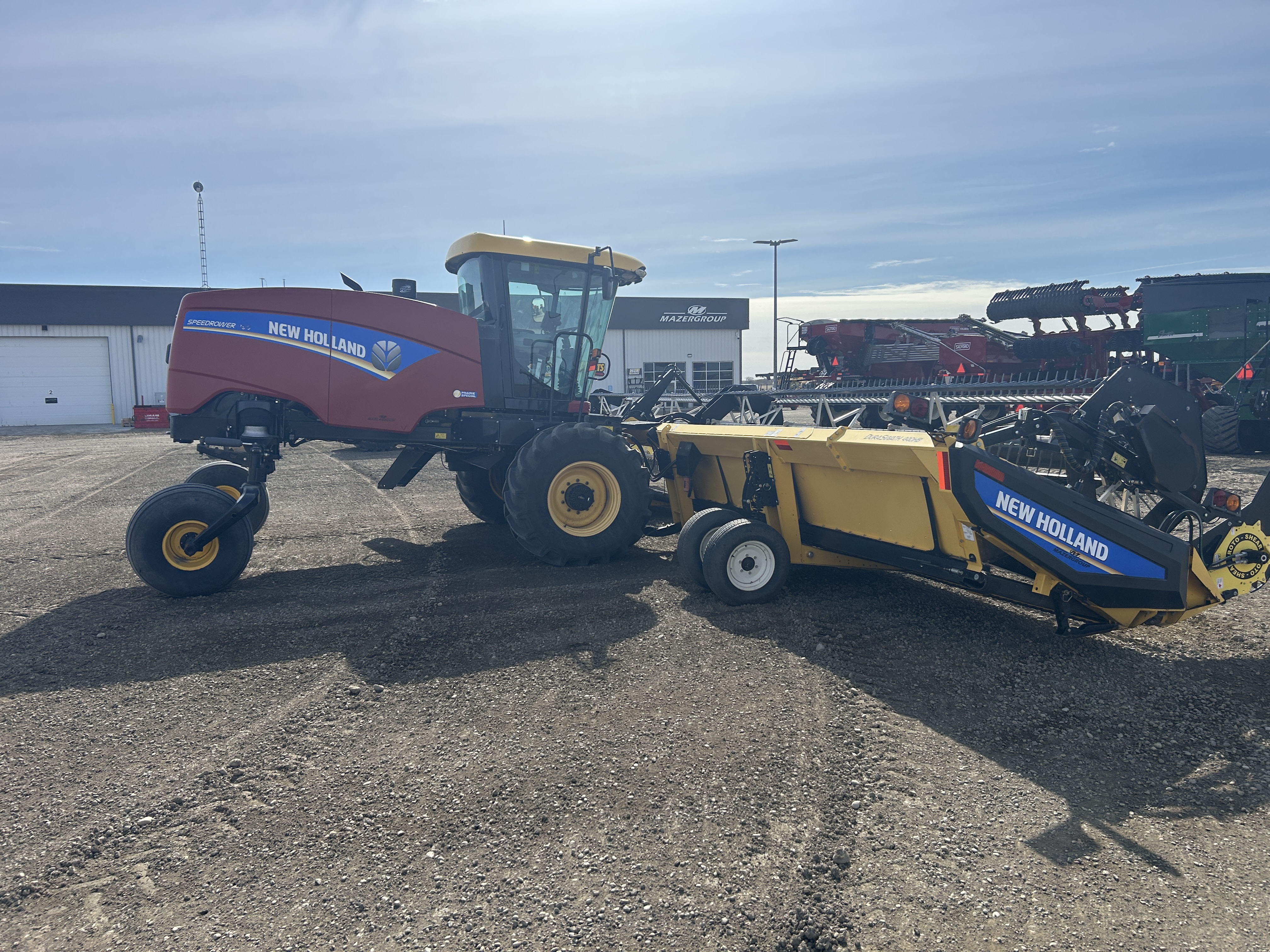 2017 New Holland SR160 Windrower