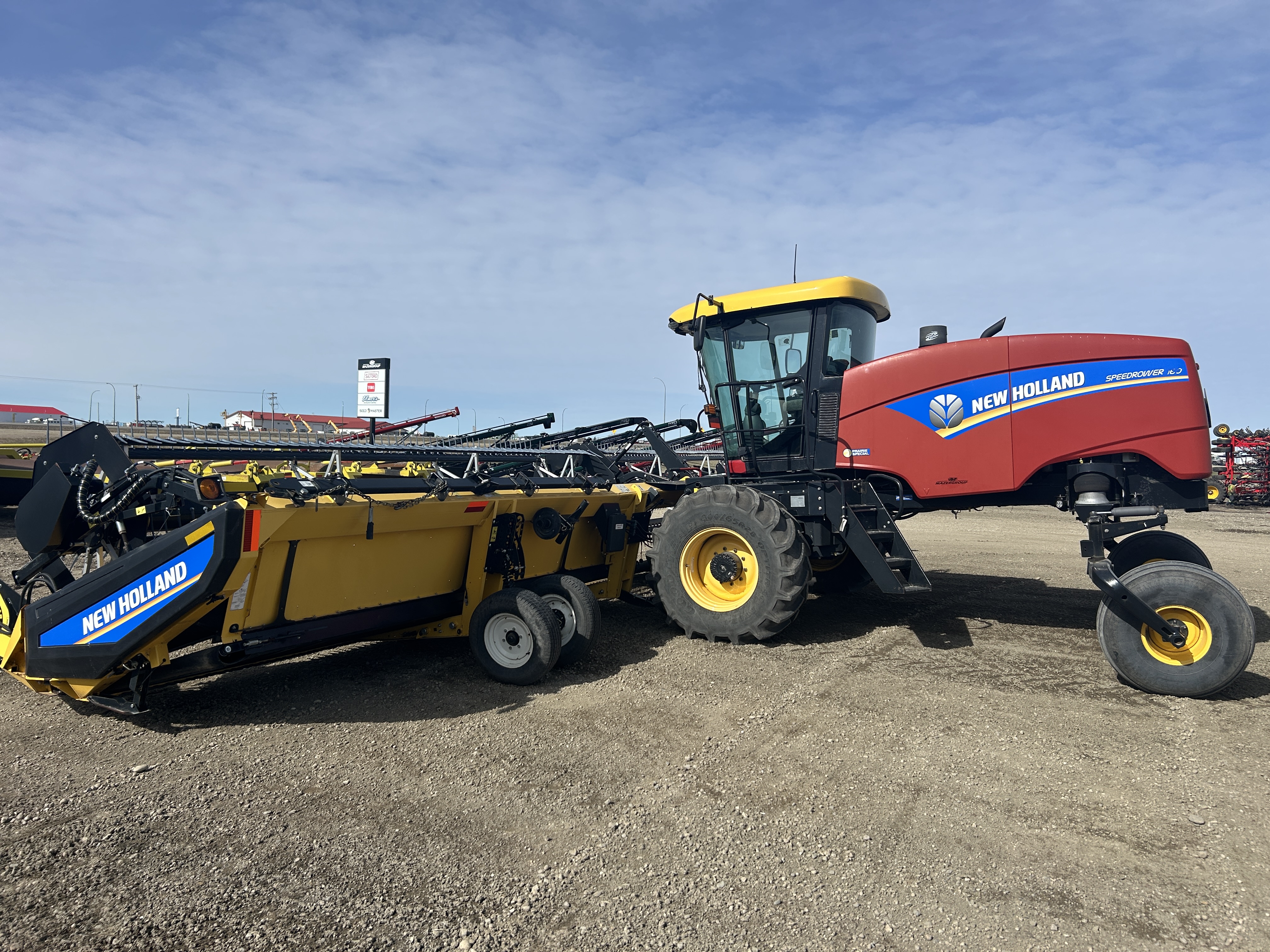 2017 New Holland SR160 Windrower