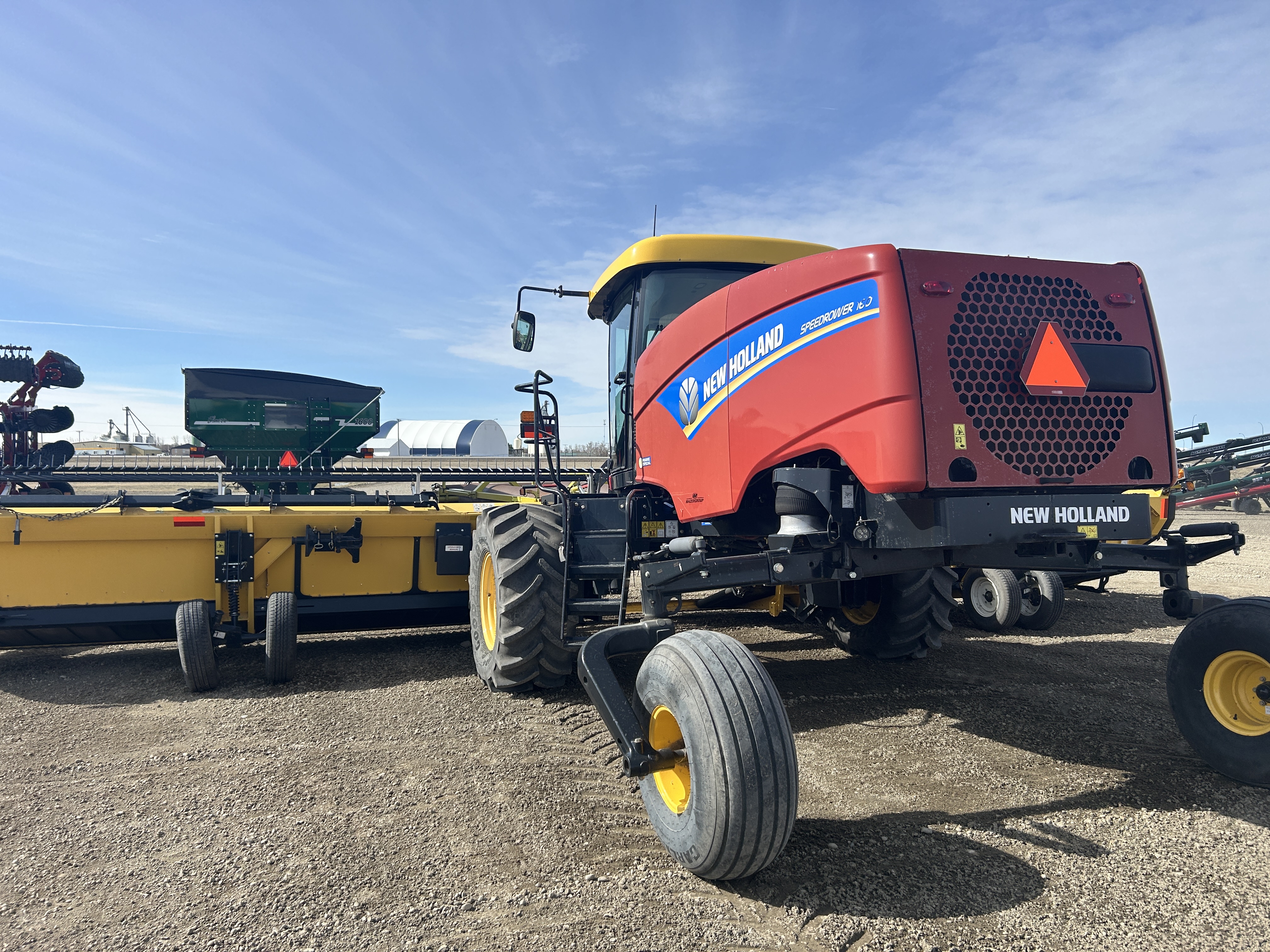 2017 New Holland SR160 Windrower