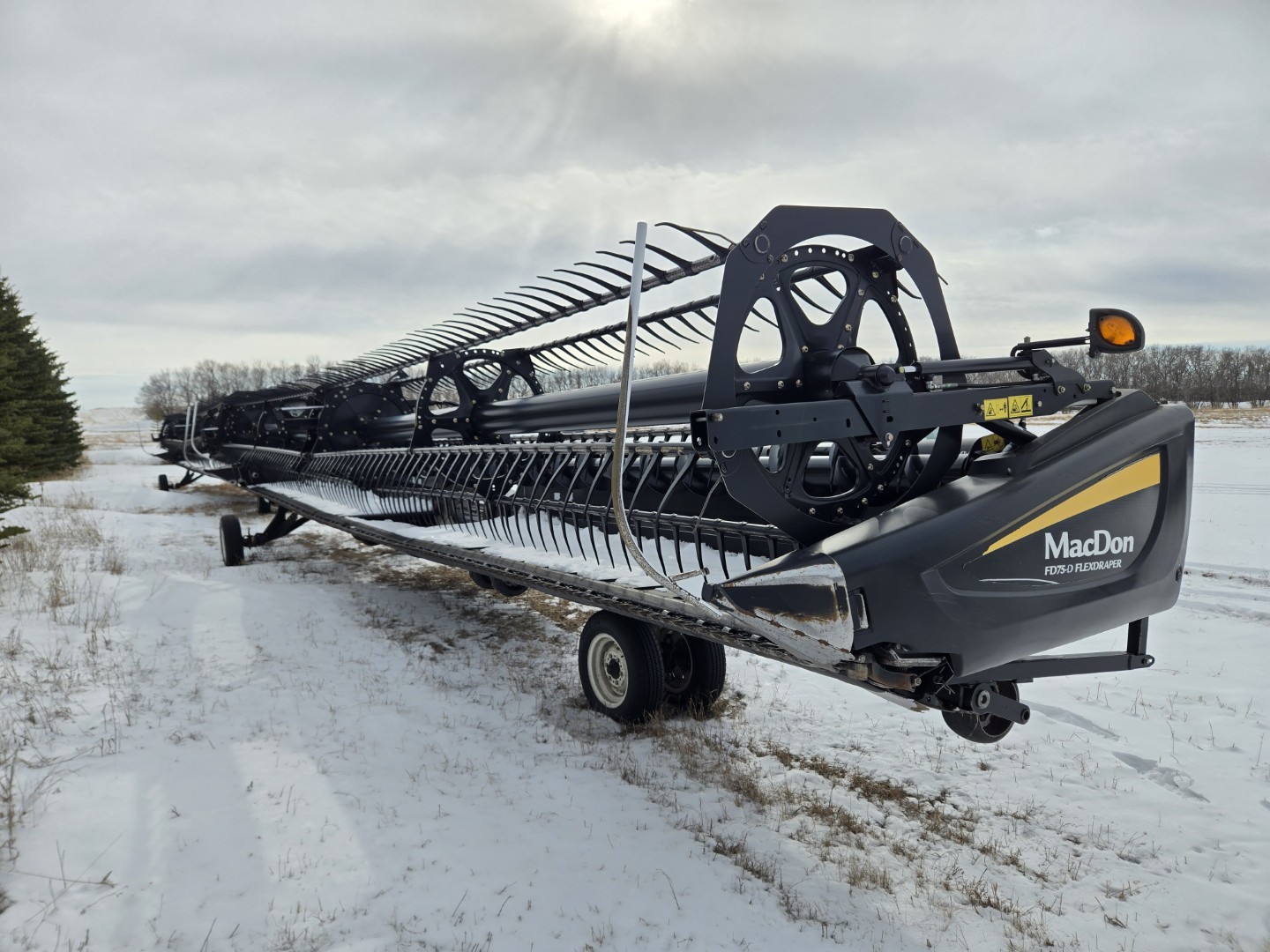 2016 MacDon FD75-40 Header Draper Flex