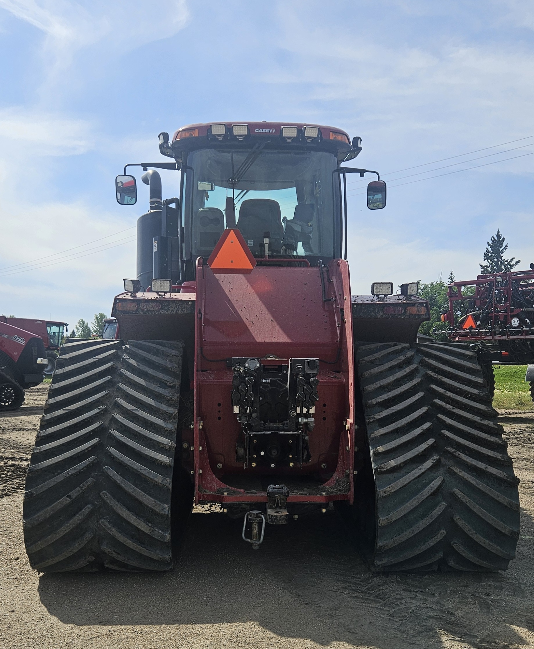 2015 Case 580Q Tractor Rubber Track