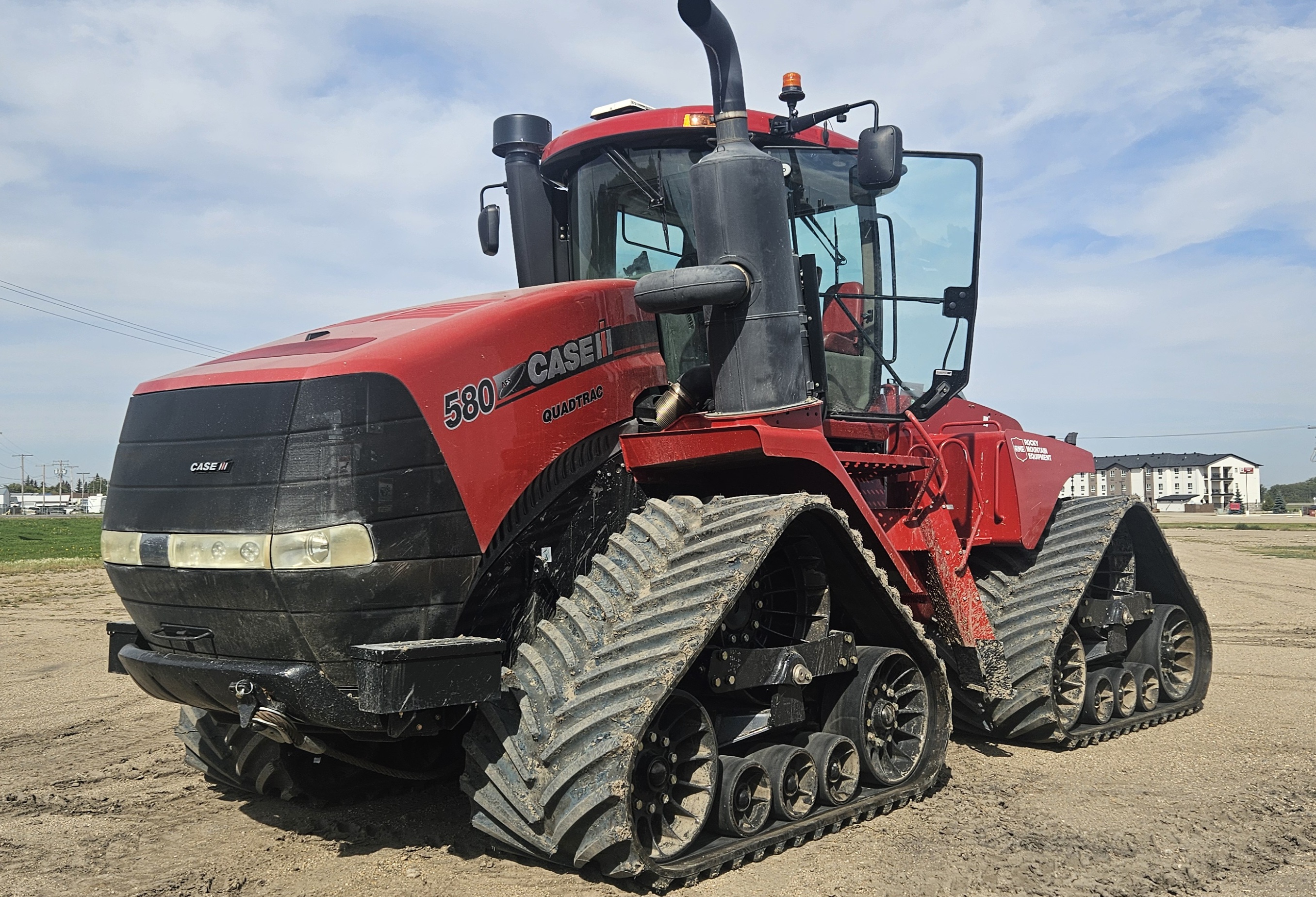 2015 Case 580Q Tractor Rubber Track